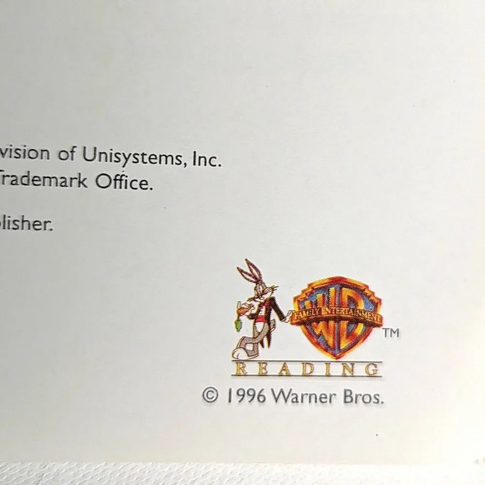 Vintage 1996 Space Jam Magic Eye Book – Invasion of the Monstars – 90s Ephemera